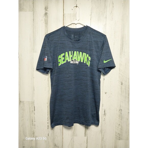 Seattle Seahawks Nike Tee Shirt Men’s Size Small Dri-FIT Tee - Picture 1 of 6
